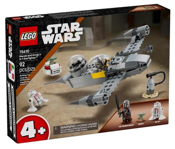 LEGO&reg; Star Wars&trade; 75410 - Mandos und Grogus N-1 Starfighter&trade; (92 Teile)