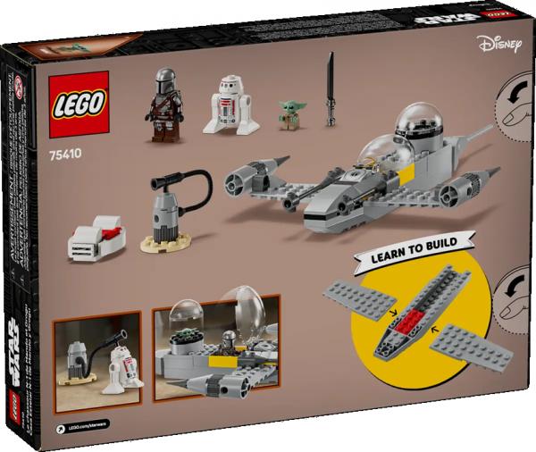 LEGO&reg; Star Wars&trade; 75410 - Mandos und Grogus N-1 Starfighter&trade; (92 Teile)