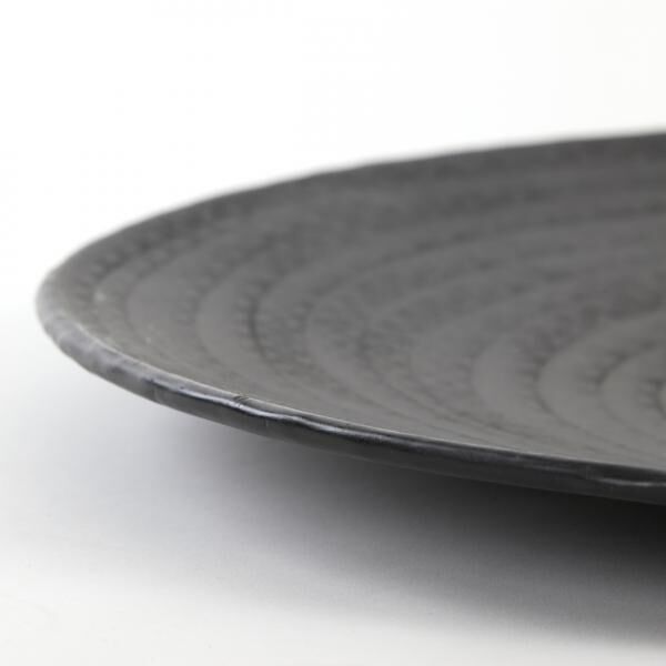 Light & Living Dekoschale Larre schwarz 57 cm