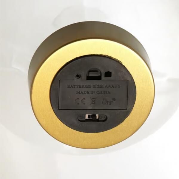 Light & Living Tischleuchte Ginny LED auf Batterie rosa gold 27 cm