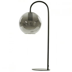 Light & Living Tischleuchte Subar schwarz EU-Stecker 60 cm