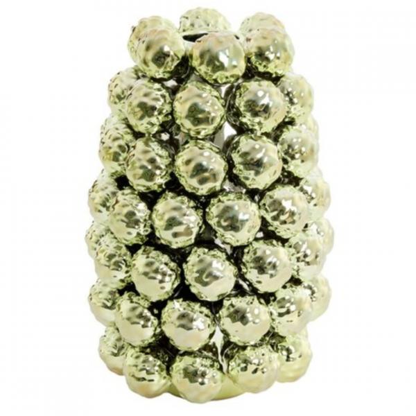Light & Living Vase Butang Keramik metallisch hellgrün 28 cm