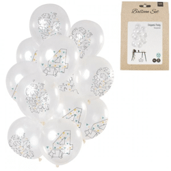 Balloons Origami figure 4 years 30 cm set of 12