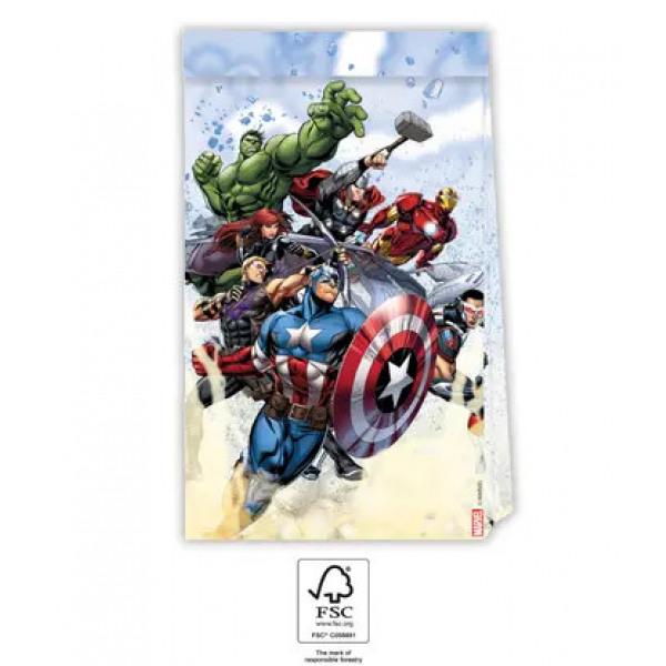 Marvel Avengers - 4 Partyt&uuml;te - 22 cm