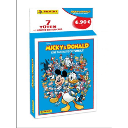 Micky & Donald - A Fantastic World Sticker & Card Collection Eco-Blister *German version*