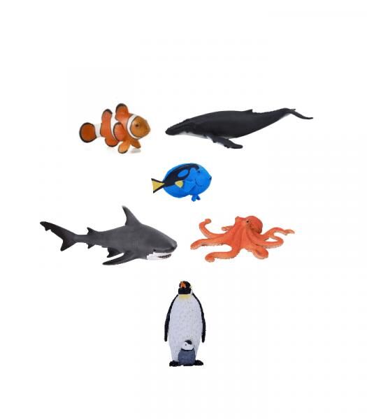 Mojo - Sealife / Meerestiere - Spielfiguren Paket (Einsteigerpaket)