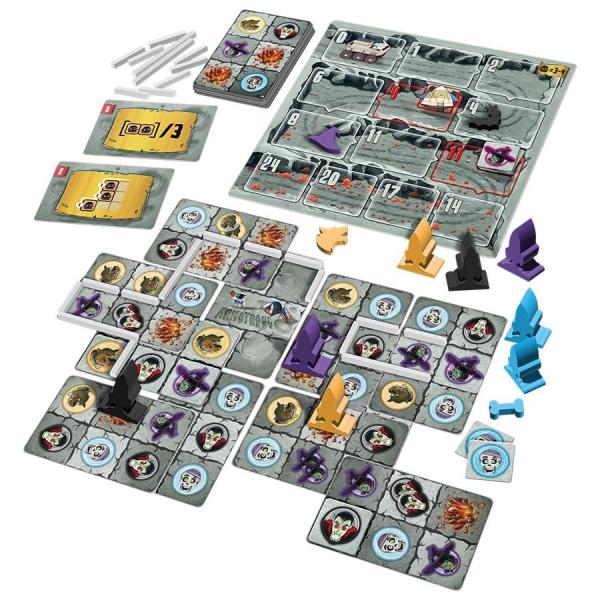 Monsters on the Moon - Brettspiel