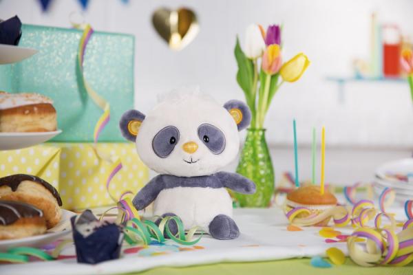 Nici 48417 - Singing Panda Pl&uuml;schfigur 20 cm mit Sing- & Tanzfunktion