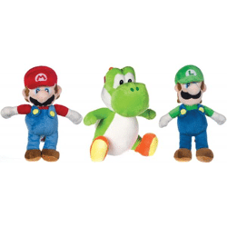Nintendo - Super Mario plush assortment - 3 assorted