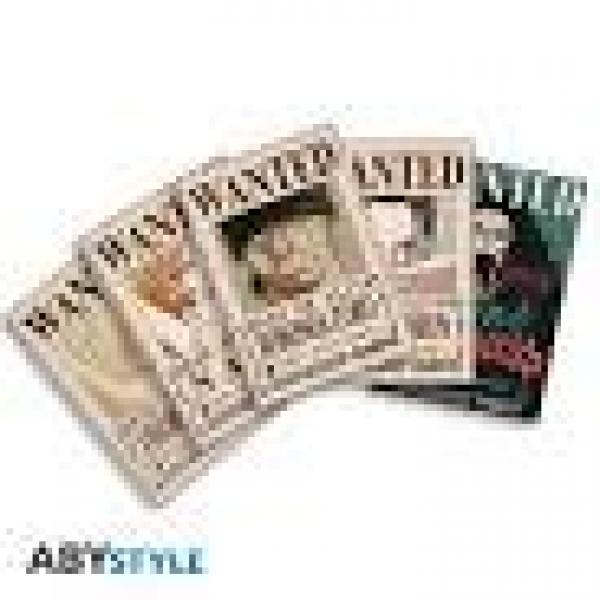 ONE PIECE - Postcards - Wanted Set 3 (14,8x10,5)