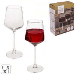 Out of the Blue wijnglas Diamond 430 ml 2 stuks