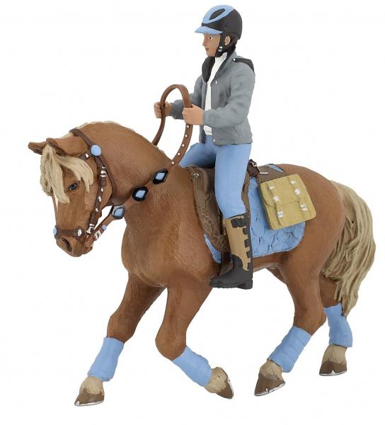 Papo 52008 - Spielfigur - Junger Reiter, 8cm
