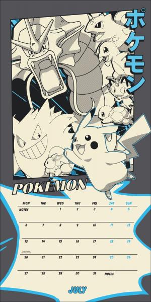 Pok&eacute;mon - Brosch&uuml;renkalender 2026