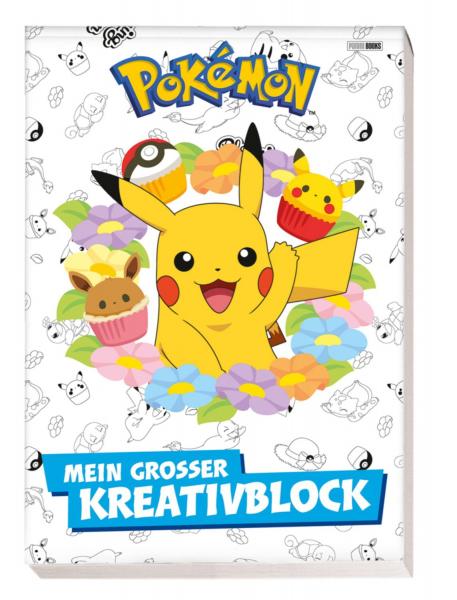 Pok&eacute;mon: Mein gro&szlig;er Kreativblock - Malblock