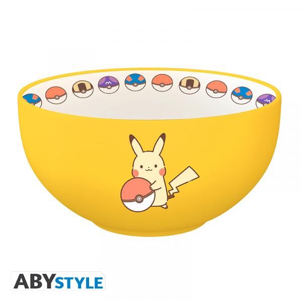 POKEMON - Bowl - 600 ml - "Pikachu Electric Type"- Cardboard