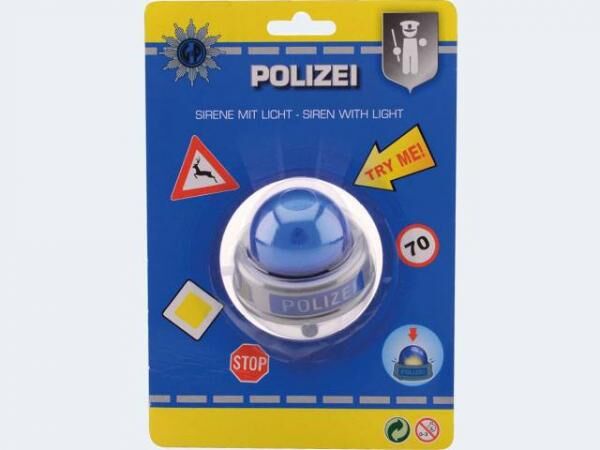 Polizei Sirene mit Licht