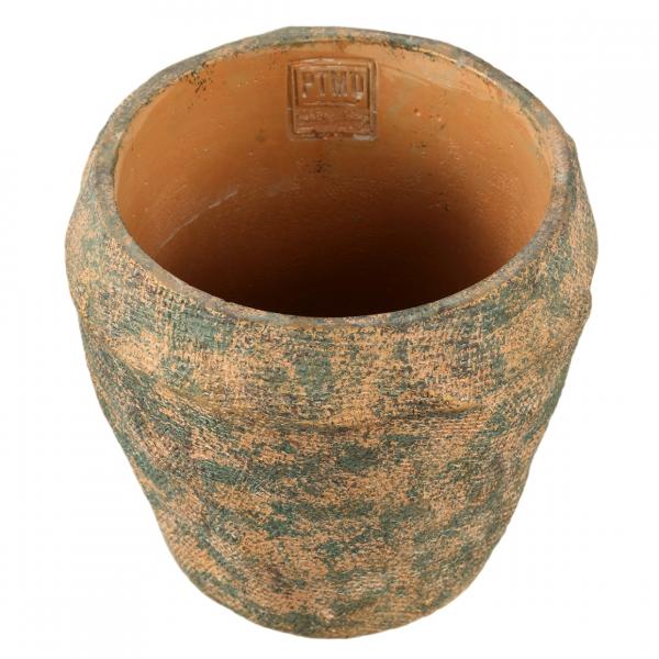 PTMD Blumentopf Lourdes gelb/grün 19 cm