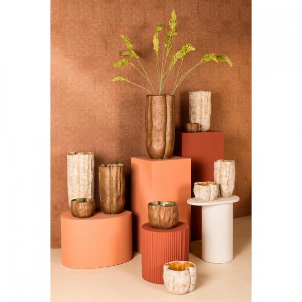 PTMD Blumentopf Roddie creme 20 cm