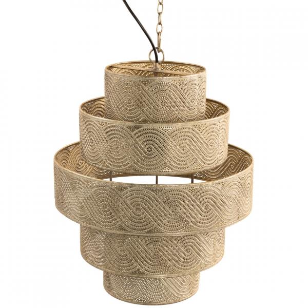 PTMD Hängeleuchte Narinde gold 46 cm