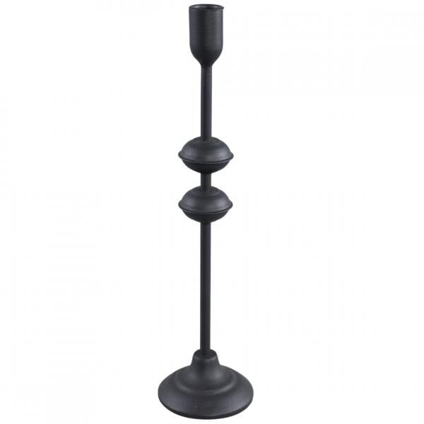 PTMD Kerzenleuchter Ciba schwarz 37 cm