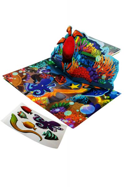 Qwi Toy 3 in 1 Spielbuch - Tropics