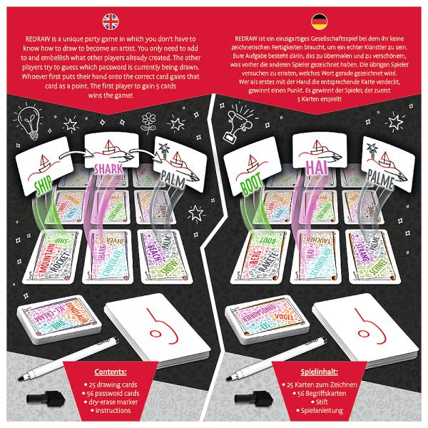 Redraw EN/DE - Brettspiel