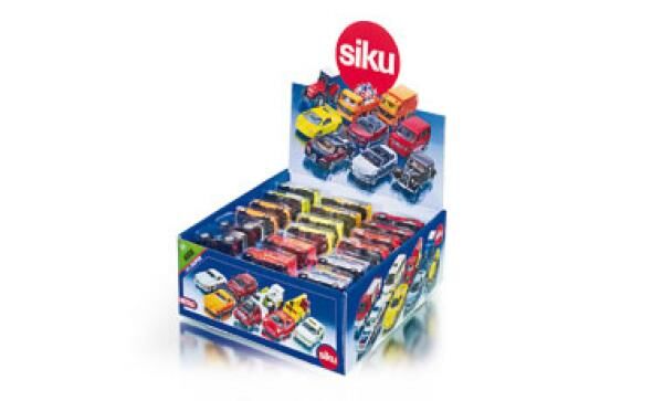 SIKU 6108 - Display box - 50 pieces item no. 08 assorted