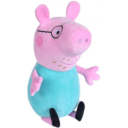 Simba 109261005 - Peppa Pig: Papa Wutz plush figure