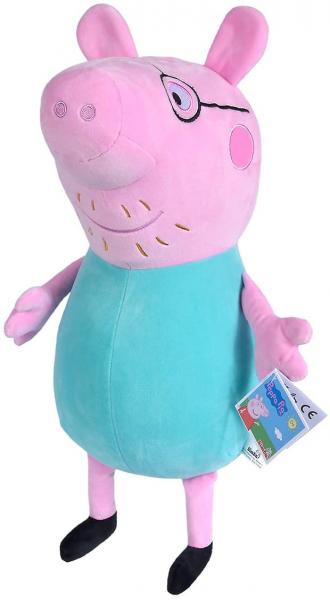 Simba 109261005 - Peppa Pig: Pl&uuml;schfigur Papa Wutz