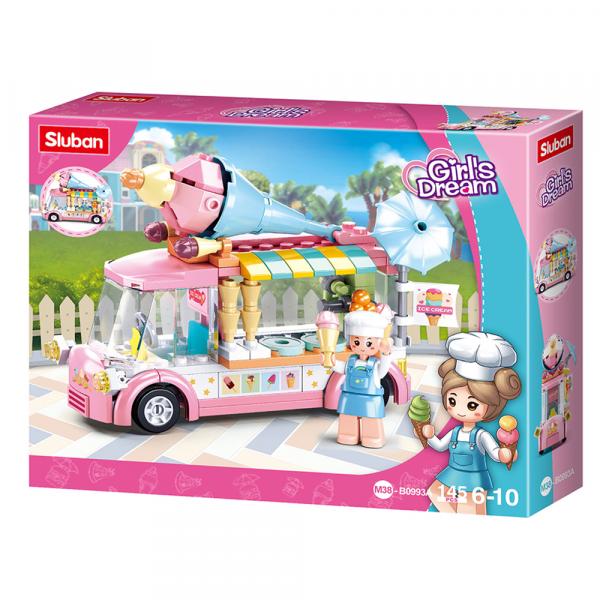 Sluban M38-B0993A - Girl's Dream - Eiswagen