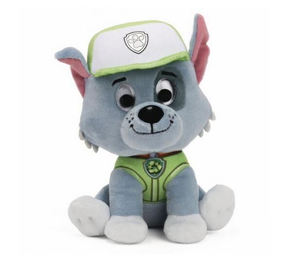 Spin Master 48316 - Paw Patrol Pl&uuml;schfigur Rocky, 15cm