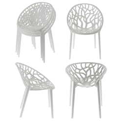 Forest chair, white, approx. 79cmH