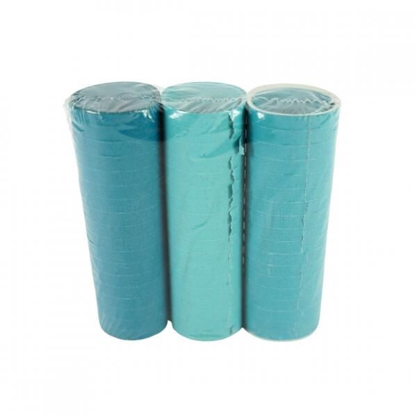 Swags blau 4 Meter Satz von 3