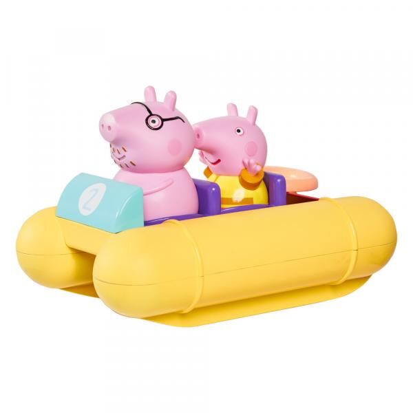 Tomy E73107 - Peppa Wutz Pedalo mit Papa Wutz - Badespielzeug