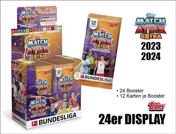 Topps Match Attax Extra Bundesliga 2023/2024 - TC 24er DISPLAY