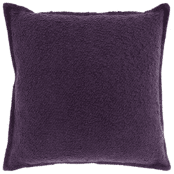 Unique Living cushion Mae dark purple 45 x 45 cm