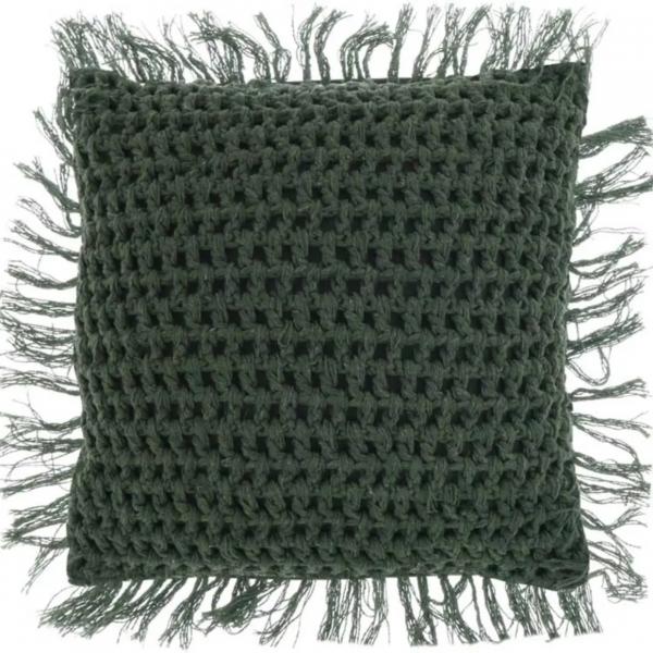 Unique Living Kissen Tufo lorbeergrün 45 x45 cm