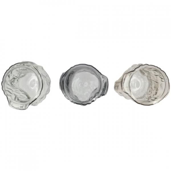 Vase Baum grau 29 cm 3 Stück sortiert