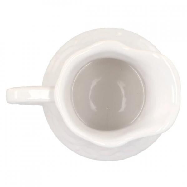 Vase Can you feel it weiß 15 cm