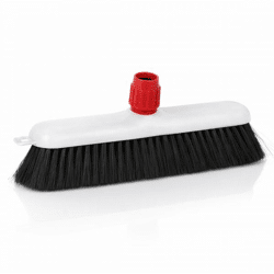 Vero soft broom plastic black 30 cm