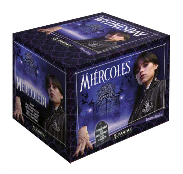 Wednesday 2 Stickerkollektion - DISPLAY BOX (50)