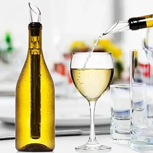 Weinkühlstab ein praktisches 3-in-1 Zubehör für Weinliebhaber
