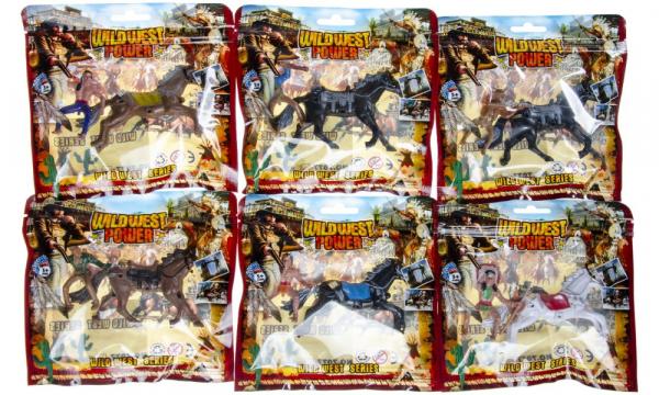 Wild West Set - Western Pferd Cowboy oder Indianer