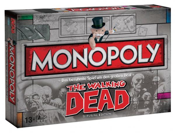 Winning Moves 43287 - Monopoly: The Walking Dead - Brettspiel