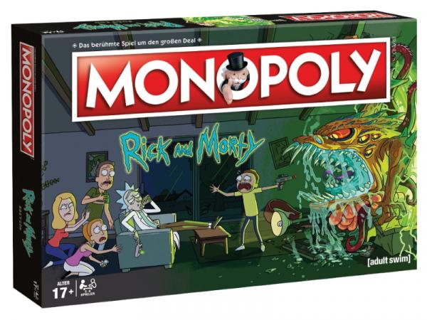 Winning Moves 45069 - Monopoly: Rick & Morty - Brettspiel