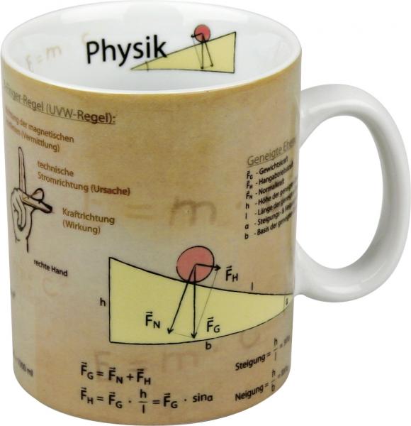 Wissensbecher Physik (dt.) Becher / Tasse - 490 ml