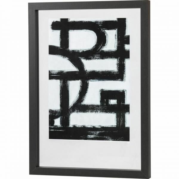 WOOOD Fotorahmen Blake schwarz 44 x 64 cm