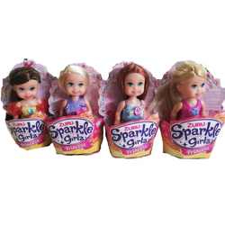 Zuru - Sparkle Girlz - Princess - Mini Spielfgur, 4-fach sortiert