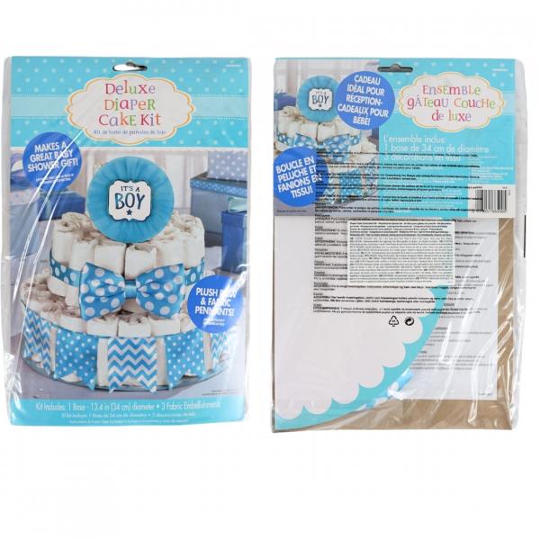 DIY kit diaper cake Its a Boy set of 4