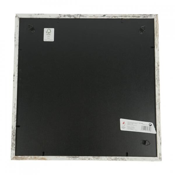 Fotorahmen 4 Passepartout weiß getüncht 10 x 15 cm